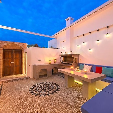 Lindos Allure Villa With Jacuzzi And Acropolis View!!! Стая снимка