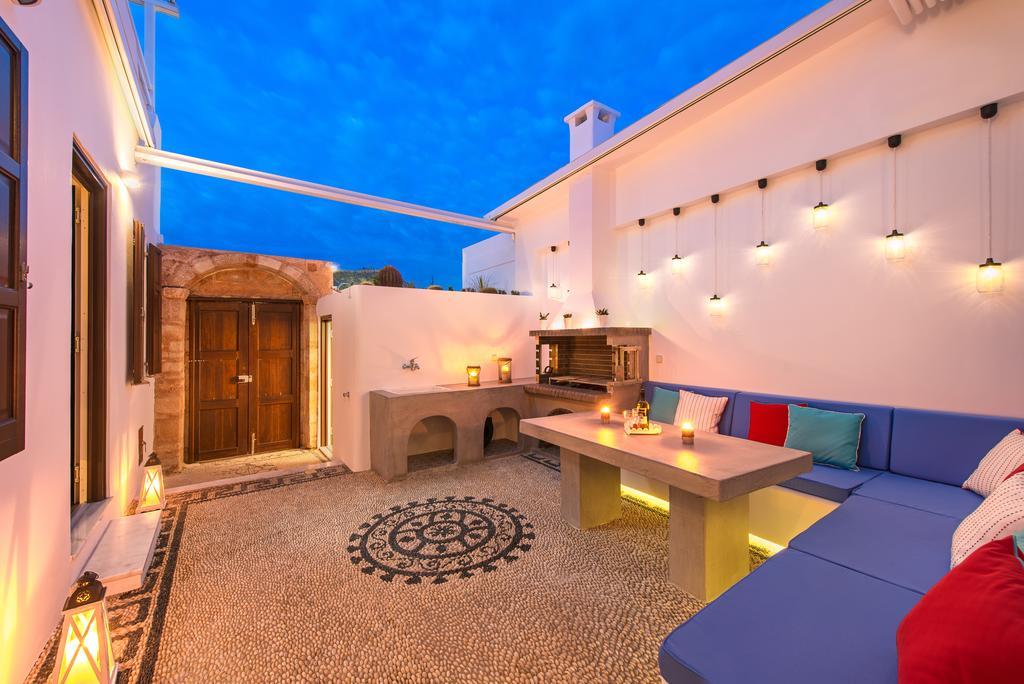 Lindos Allure Villa With Jacuzzi And Acropolis View!!! Стая снимка