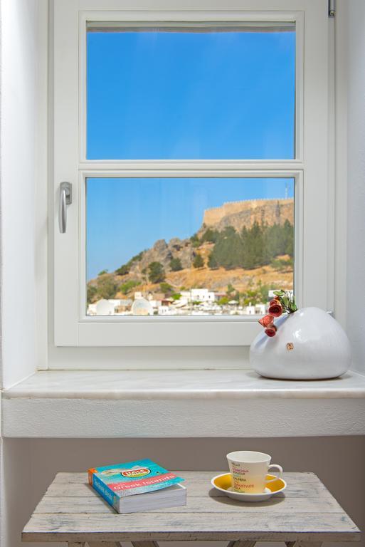 Lindos Allure Villa With Jacuzzi And Acropolis View!!! Стая снимка