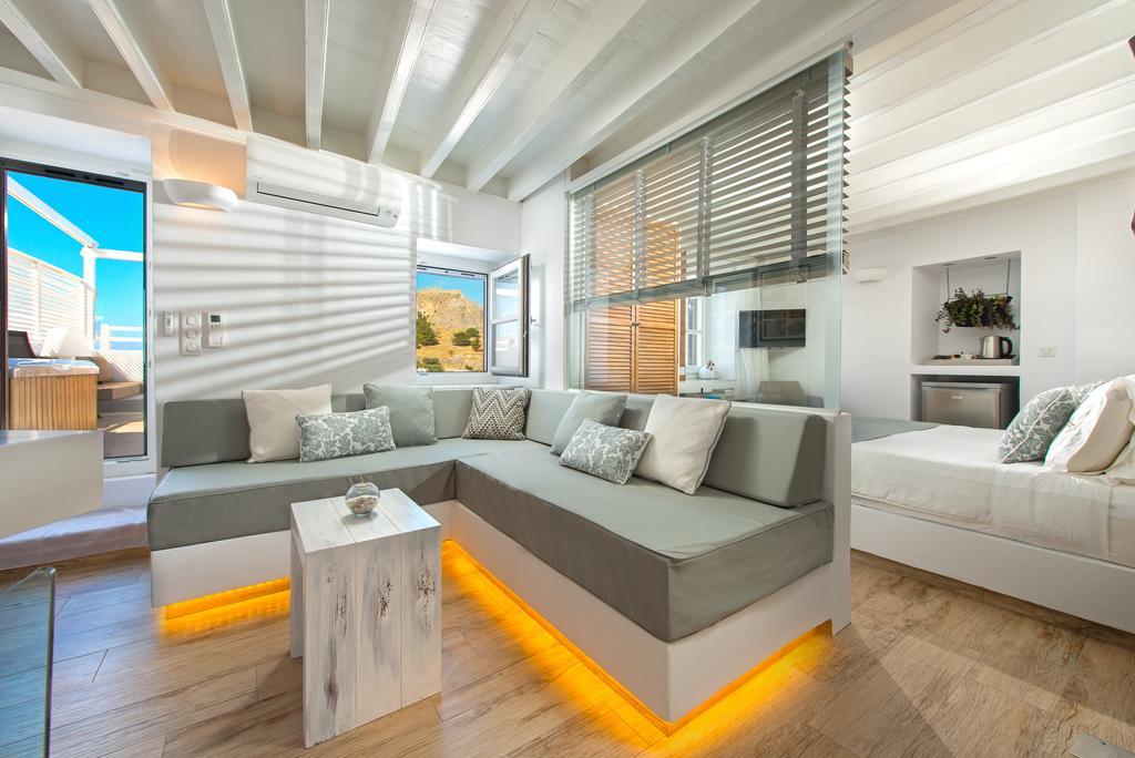 Lindos Allure Villa With Jacuzzi And Acropolis View!!! Стая снимка