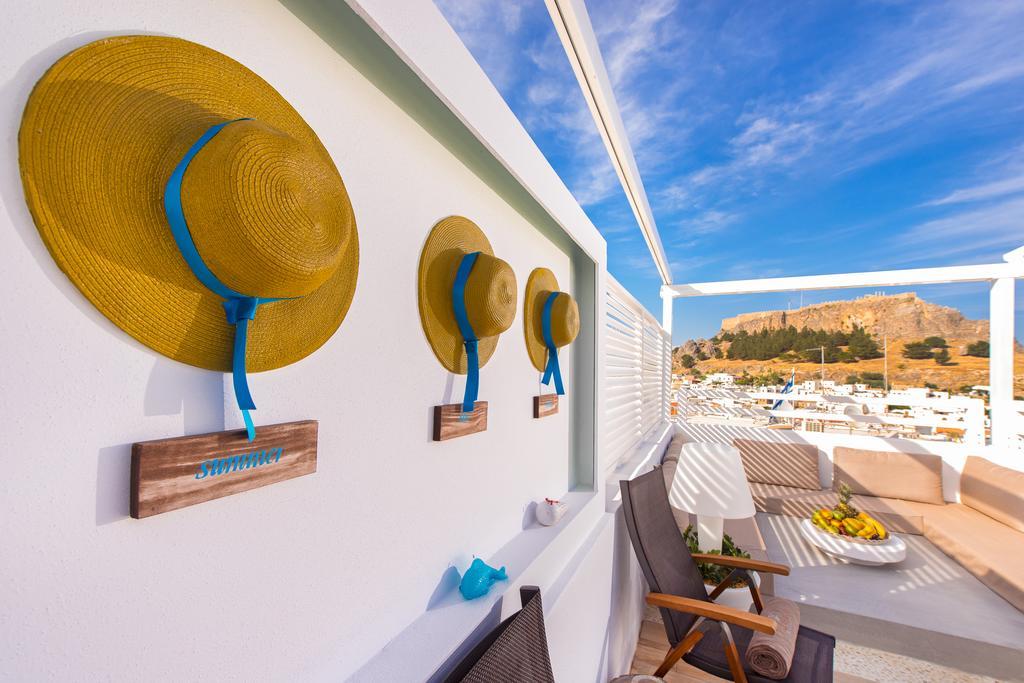 Lindos Allure Villa With Jacuzzi And Acropolis View!!! Стая снимка