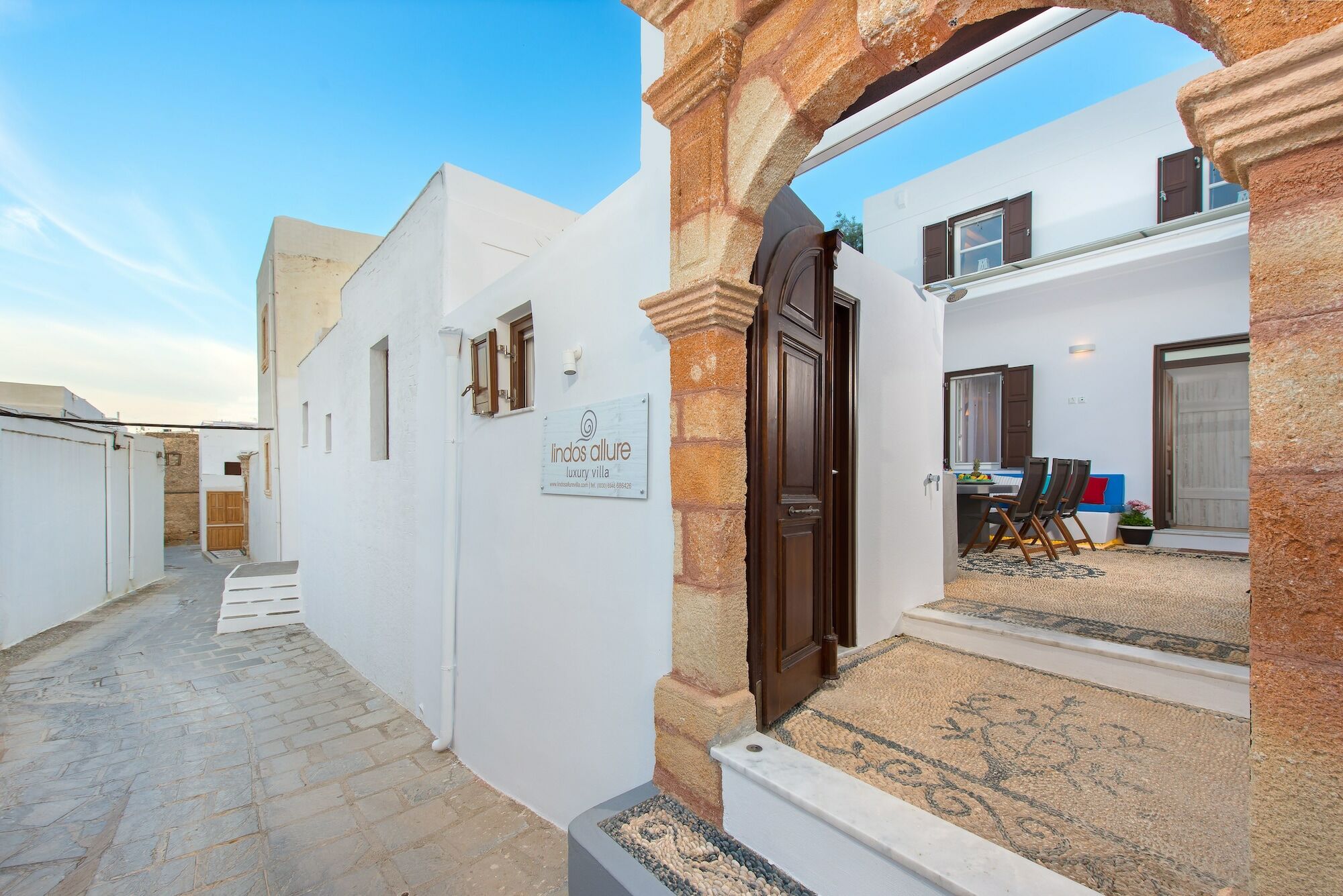 Lindos Allure Villa With Jacuzzi And Acropolis View!!! Екстериор снимка